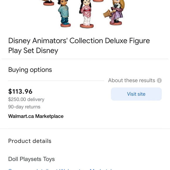 Disney princess doll set - Picture 2 of 4